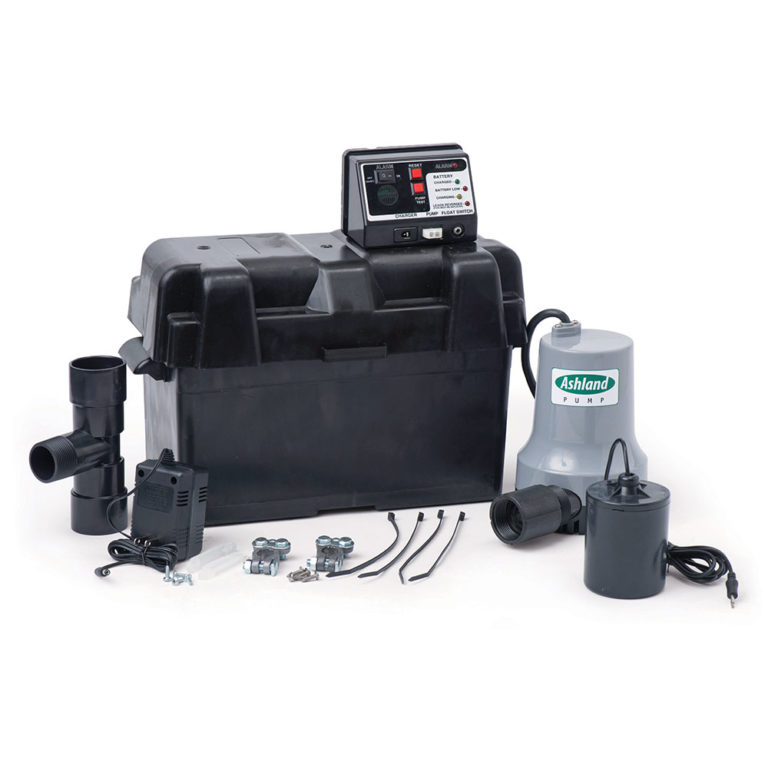 12 Volt Battery Backup Sump Pump Ashland Pump