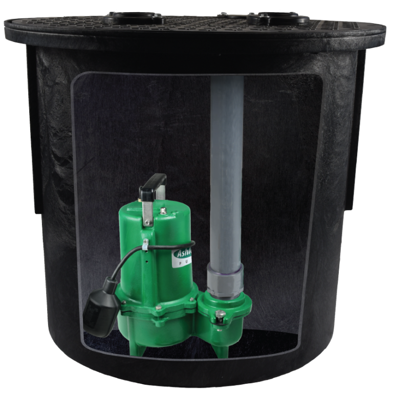 Sewage Basin Package - Ashland Pump